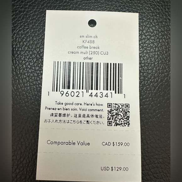 Kate Spade Coffee Break Donut Small Slim Card Holder - Picture 4 of 6